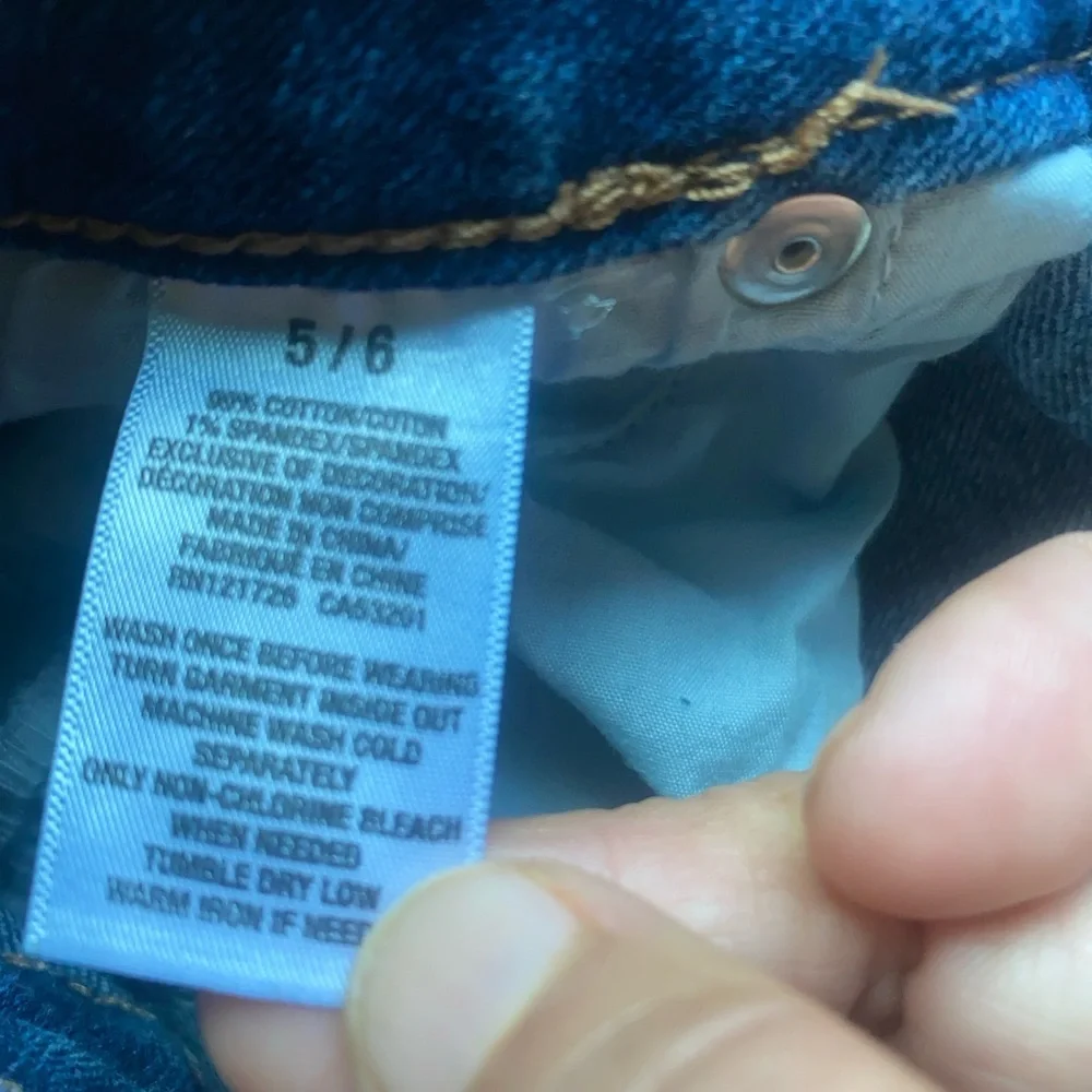 Aeropostale Blue Distressed and Embellished Jean Shorts‎